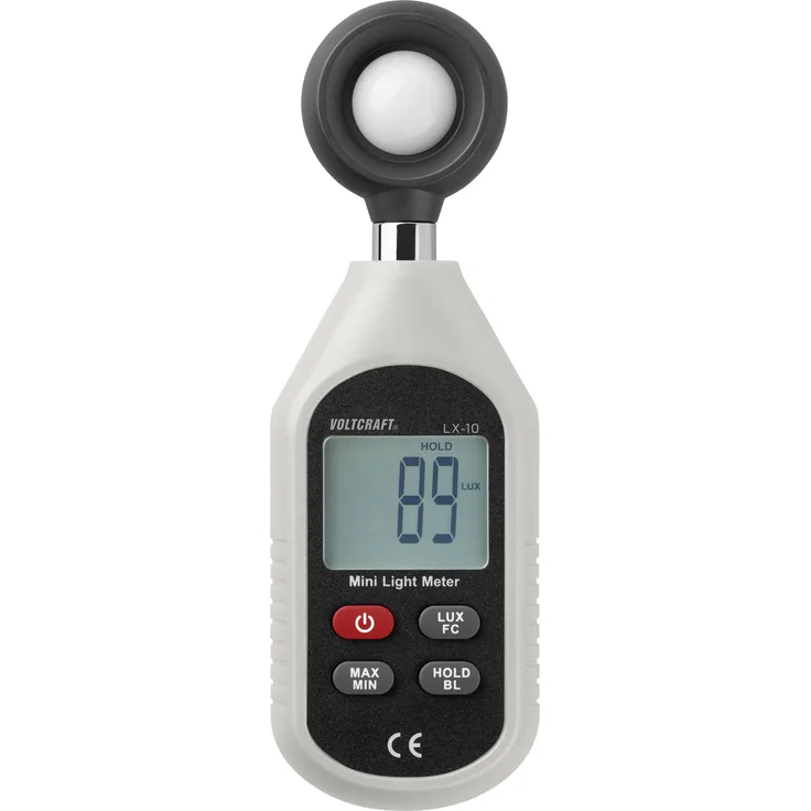 VOLTCRAFT LX-10 Luxmeter 0 - 199900 lx