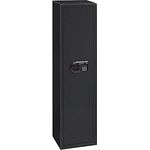 BURG-WÄCHTER Waffenschrank, Ranger N5 E, Elektronische Zahlenschloss SecuTronic, Widerstandsgrad 0, Vorgerichtet für bis zu 5 Langwaffen und zugehöriger Munition, Schwarz