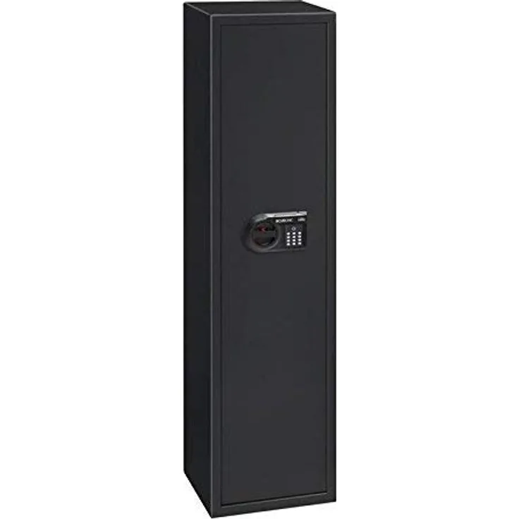BURG-WÄCHTER Waffenschrank, Ranger N5 E, Elektronische Zahlenschloss SecuTronic, Widerstandsgrad 0, Vorgerichtet für bis zu 5 Langwaffen und zugehöriger Munition, Schwarz