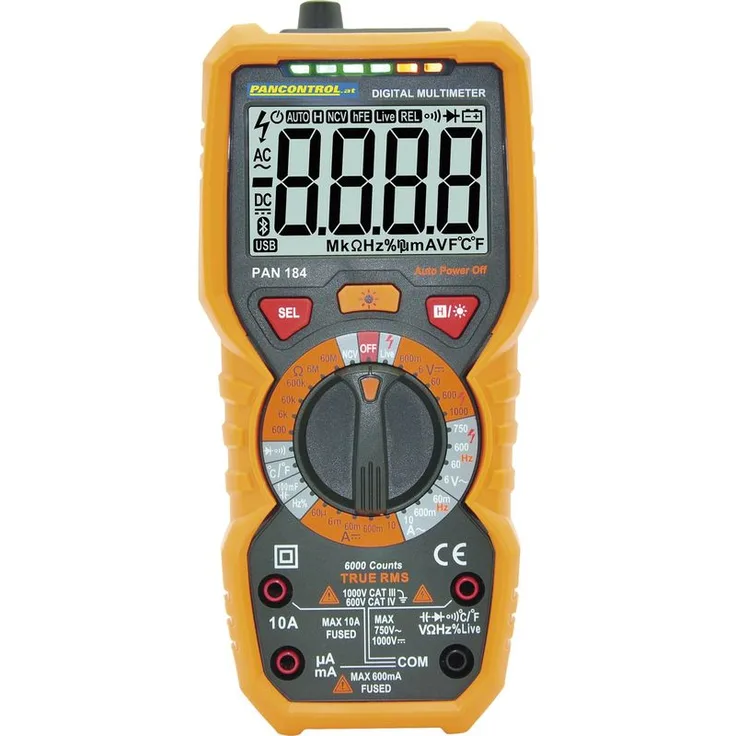 Digital-Multimeter PAN 184 mit True RMS - Pancontrol
