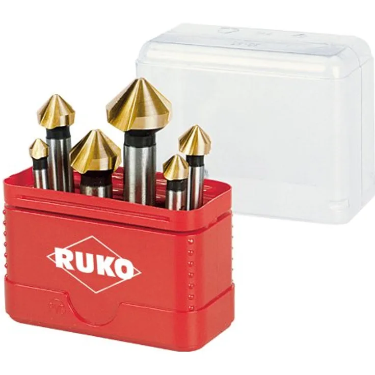 Ruko A102156T Kegel und Entgratsenker Satz Tin
