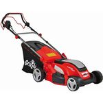 Grizzly Elektro Rasenmäher ERM 1846 GTA mit Stahlgehäuse und Radantrieb, 46 cm Schnittbreite, 1800 Watt Leistung