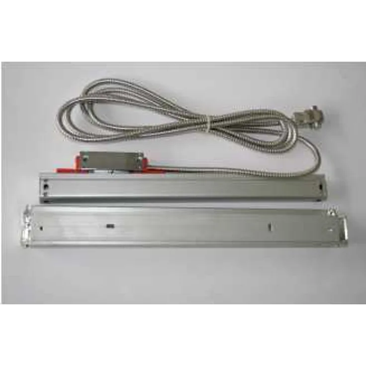 ELMAG Glasmeßstab Mod. KA 300-570 für digitale Positionsanzeige SINO, IP53, Verfahrweg 570mm, Einbaulänge 676mm