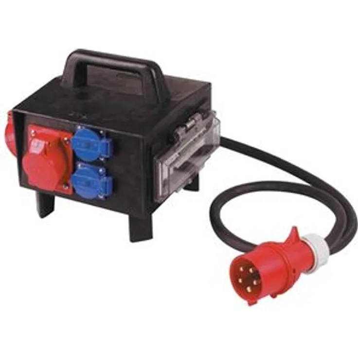 jäger DIREKT Standstromverteiler IP44 2xCEE 32/16A L.2m H07R-F 56mm2 VOTHA m.FI