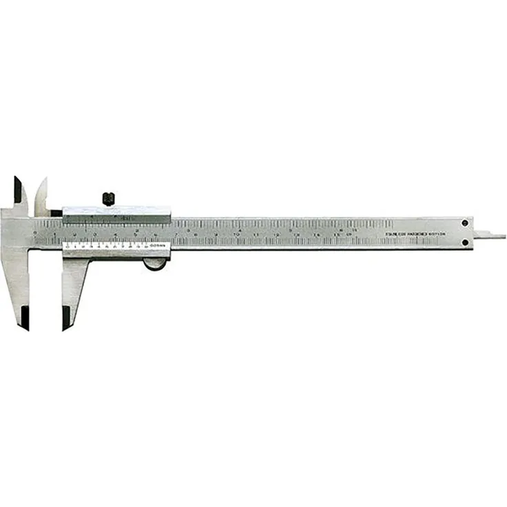 FORMAT Taschenmessschieber mit Feststellschraube 300mm Radialpolt.