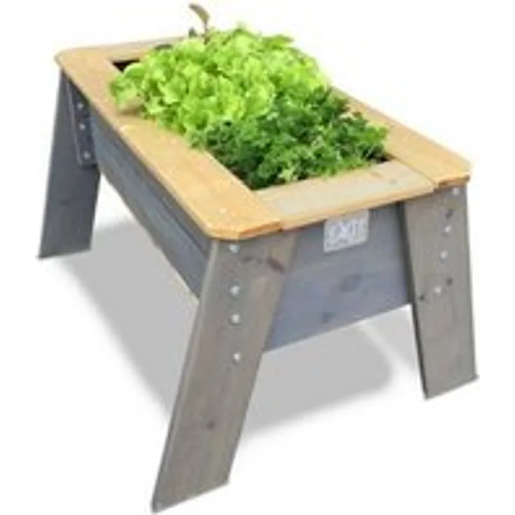 Exit Toys Kinder-Hochbeet Aksent L 93,5 x 68 x 50 cm grau