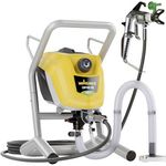 WAGNER Airless Farbsprühsystem Control Pro 250 M für Dispersions--Latexfarben, Lacke & Lasuren im Innenbereich, 15 m²-2 min, Druckregulierung, 110 bar, Schlauch 9 m