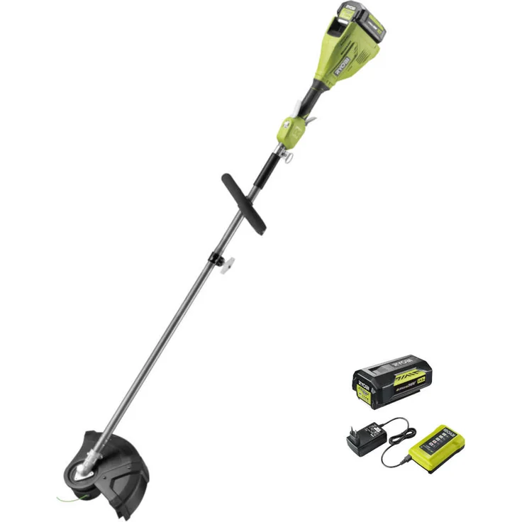 RYOBI RY36ELTX33A-140 36 V (mit Akku und Ladegerät) Akku-Rasentrimmer, Schnittbreite: 33 cm – Bild 1