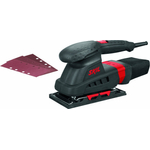 Skil Schwingschleifer 7347 AA (160W, 92 x 185 mm, Klett- und Klemmsystem, Staubsauger-Anschluss + Staubbeutel, +3 tlg. Schleifpapierset)