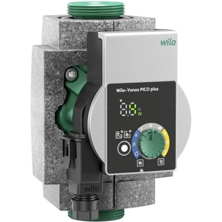 Wilo Hocheffizienzpumpe Yonos PICO plus Nassläufer Typ 25/1-6 Rp 1 G 1 1/2 180mm Gartenpumpe – Bild 1