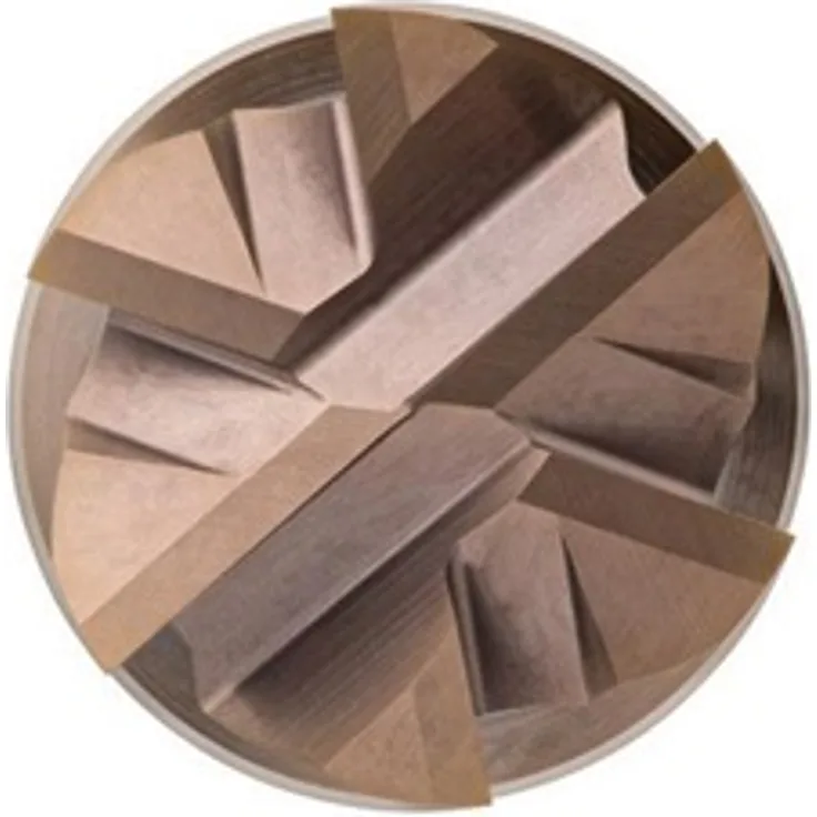 Dormer Schaftfräser S526 Nenn-Durchmesser 12 mm Gesamtlänge 100 mm Schneide HM TiSiN 50° Schneidenanzahl 6