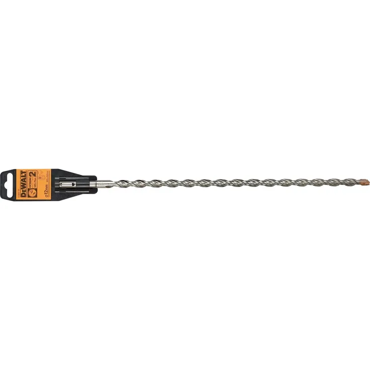 Dewalt SDS-Plus Hammerbohrer-Schlagbohrer EXTREME 2 (12x450x400 mm, für den Dauereinsatz in härtestem Beton, Mauerwerk, Natur- und Kusntstein) DT9557-QZ
