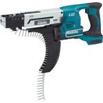 Makita DFR550Z Magazinschrauber 25-55mm 18 V (ohne Akku, ohne Ladegerät), 180 W, Blau, Silber