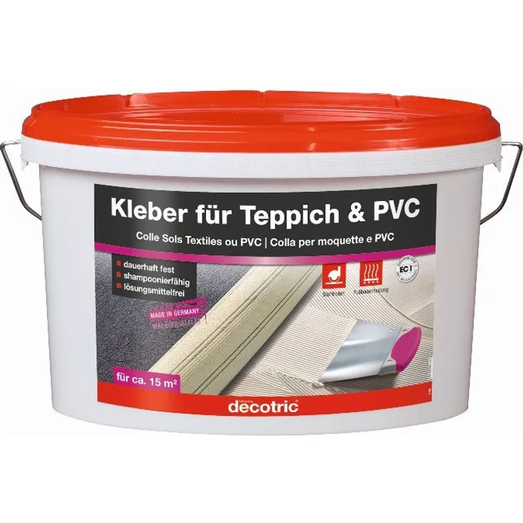 Decotric Kleber für Teppich und PVC 5 kg