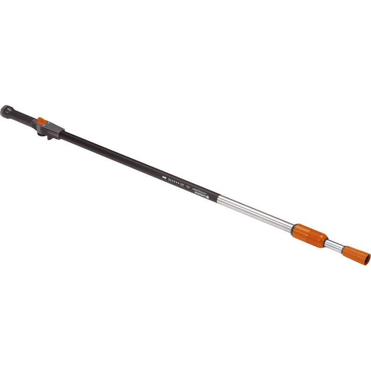 GARDENA Teleskop-Wasserstiel: Wasserführender Teleskopstiel für GARDENA Cleansystem-Anschlussgeräte, isolierender Griff, 155-260 cm (5554-20)