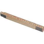Hultafors 100004 Schwedenmeter 59 Zollstock 2m aus Birkenholz mit Gelenken aus gehärtetem Stahl