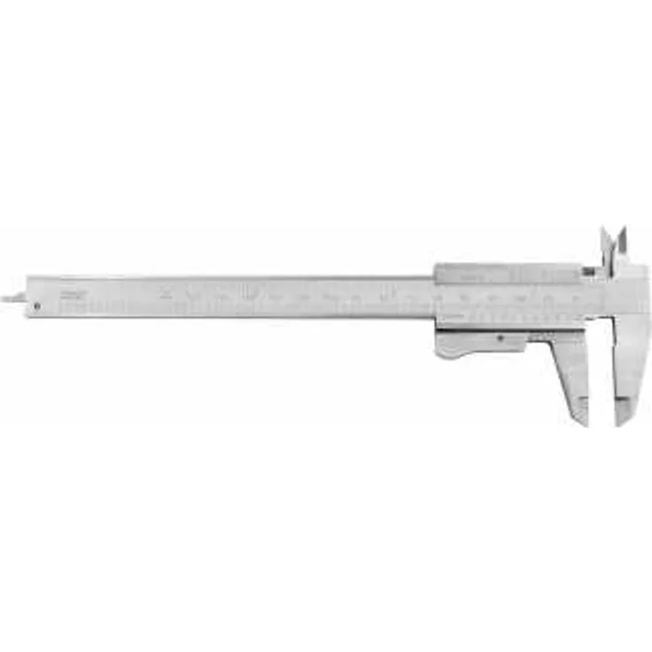 Fortis Taschenmeßschieber Momentfeststellung 150 mm