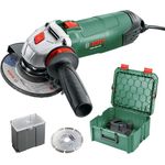 Bosch Home and Garden 06033A270A Bosch-Winkelschleifer PWS 850-125 850 W, Scheibendurchmesser: 125 mm, in SystemBox, Größe M 125 mm Netz