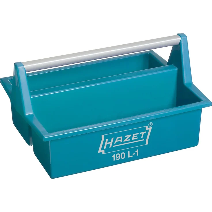 HAZET Werkzeugkasten, leer (aus lösemittelbeständigem Kunststoff, stabiler Aluminiumgriff) 190L-1 – Bild 1