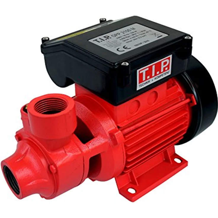 T.I.P. 30183 Peripher-Gartenpumpe Guss GPP 2100 M, bis 2.100 l-h Fördermenge – Bild 1