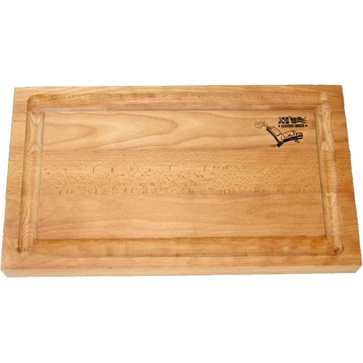 Rumo Barbeque JOEs Schneidebrett mit Logo aus Holz JS-2815