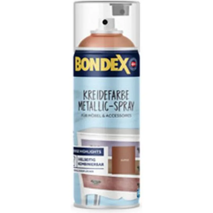 Bondex Kreidefarbe Metallic-Spray Kupfer 0,4l - 440228
