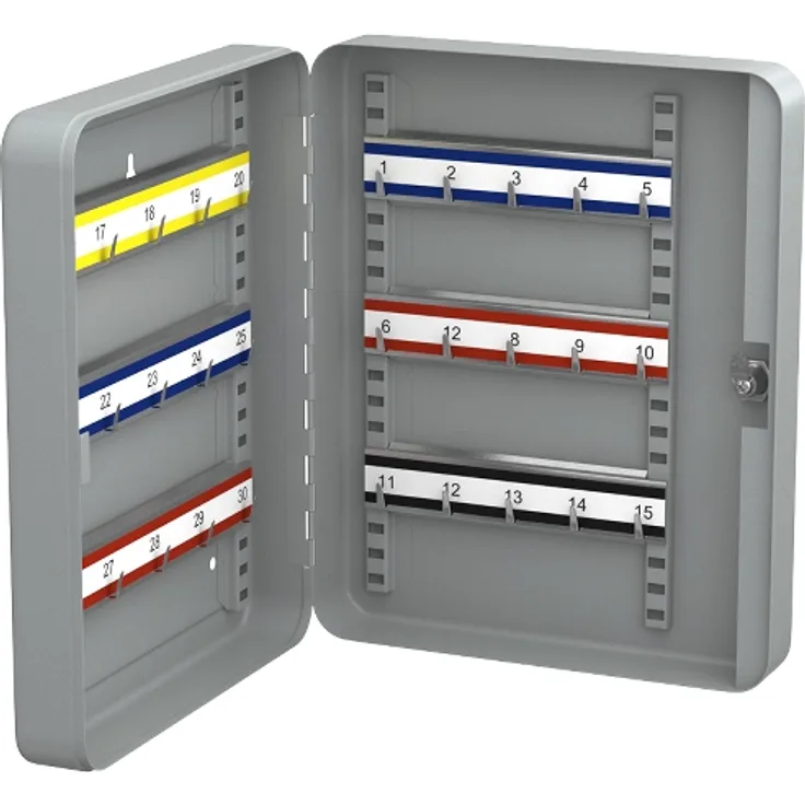 BASI - Schlüsselkassette - SK 50 - Grau - 30 Haken