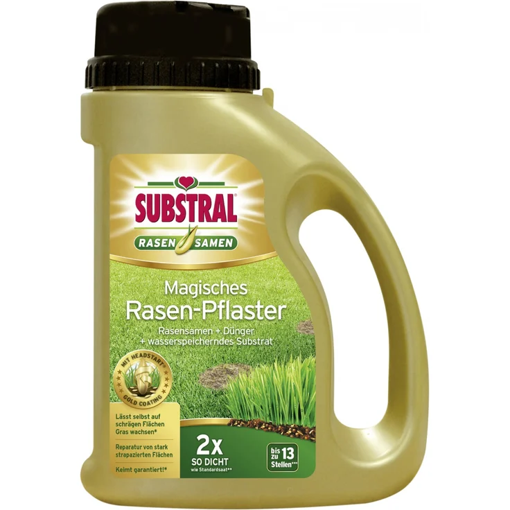 Substral Magisches Rasen-Pflaster 1 kg, für ca. 13 Kahlstellen – Bild 1