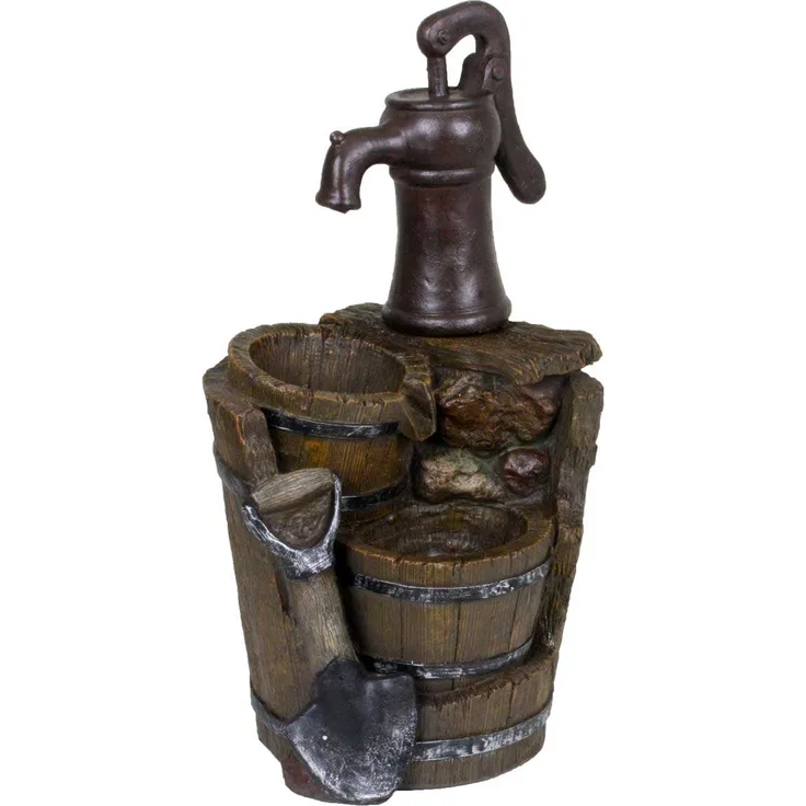 Harms Import Brunnen Triton inkl. Pumpe, Polyresin
