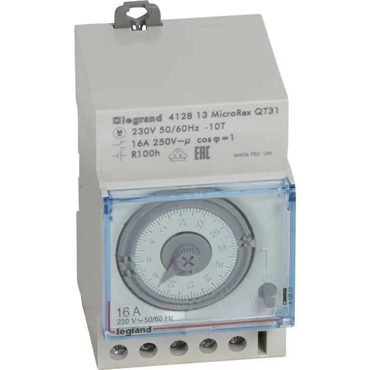 LEGRAND Schaltuhr mech 230VAC REG 1kan Wechs 100h 24h, 1