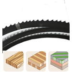 Bayerwald Bandsägeblatt - 2101 x 16 x 0.65 x 4
