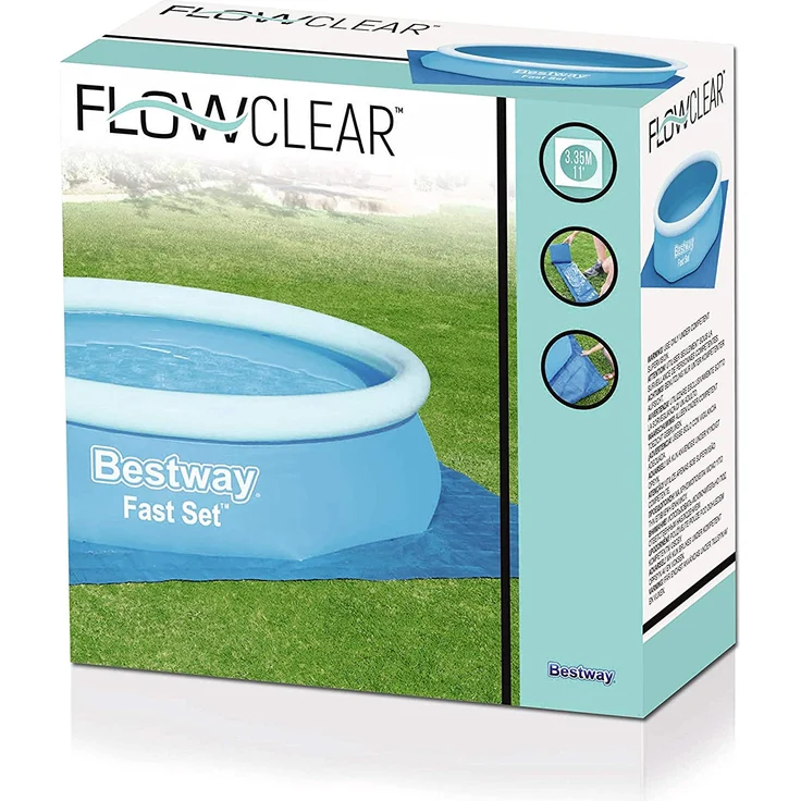 Bestway Bodenplane 335 x 335cm – Bild 3