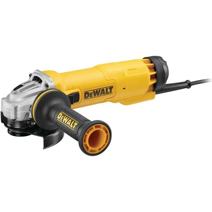DeWalt Winkelschleifer (1.200 W, 125 mm Scheiben-Ã¸, Sanftanlauf, für alle Standard-Trenn,- Schleif- und Schrupparbeiten, inkl. Schutzhaube, Zusatzhandgriff und Montagewerkzeug) DWE4227