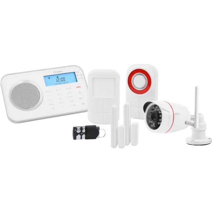 Olympia Funk-Alarmsystem mit WLAN-GSM und Smart Home Funktionen, Model Prohome 8791