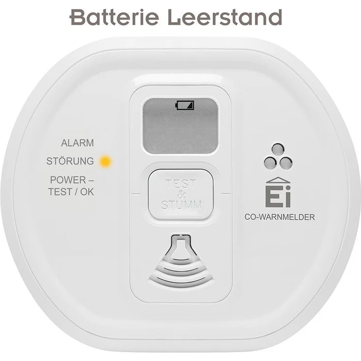 Ei Electronics Ei208D CO Kohlenmonoxidmelder (mit Display und Batterie) – Bild 6