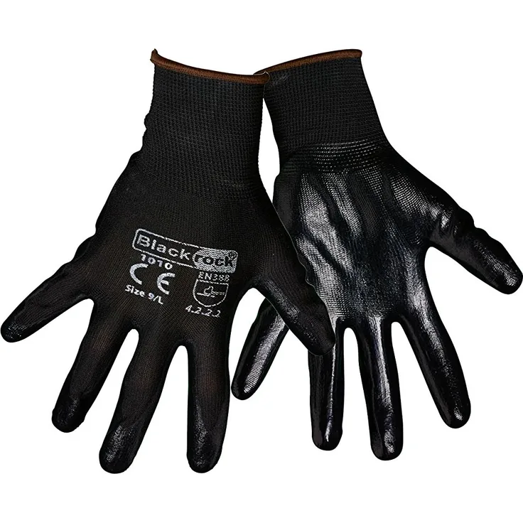 Blackrock 8430209p6 Nitril Super Grip Handschuh (6 Stück)