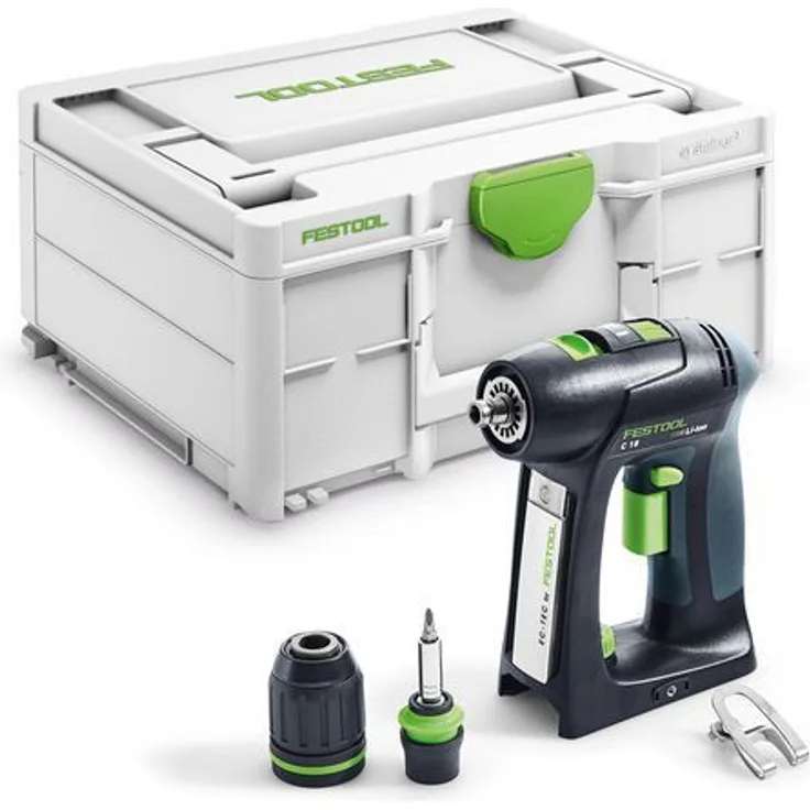 Festool C 18-Basic Akku-Bohrschrauber 18V 45Nm + Koffer - ohne Akku - ohne Ladegerät (576434)
