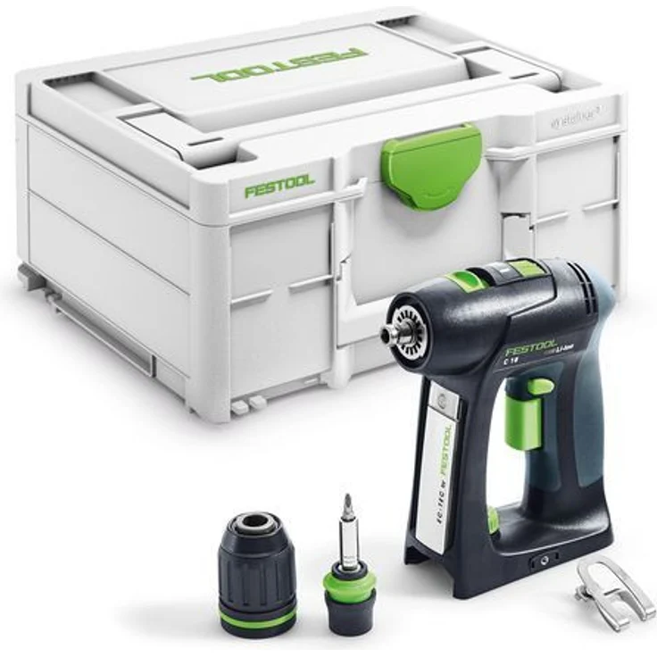 Festool C 18-Basic Akku-Bohrschrauber 18V 45Nm + Koffer - ohne Akku - ohne Ladegerät (576434) – Bild 1
