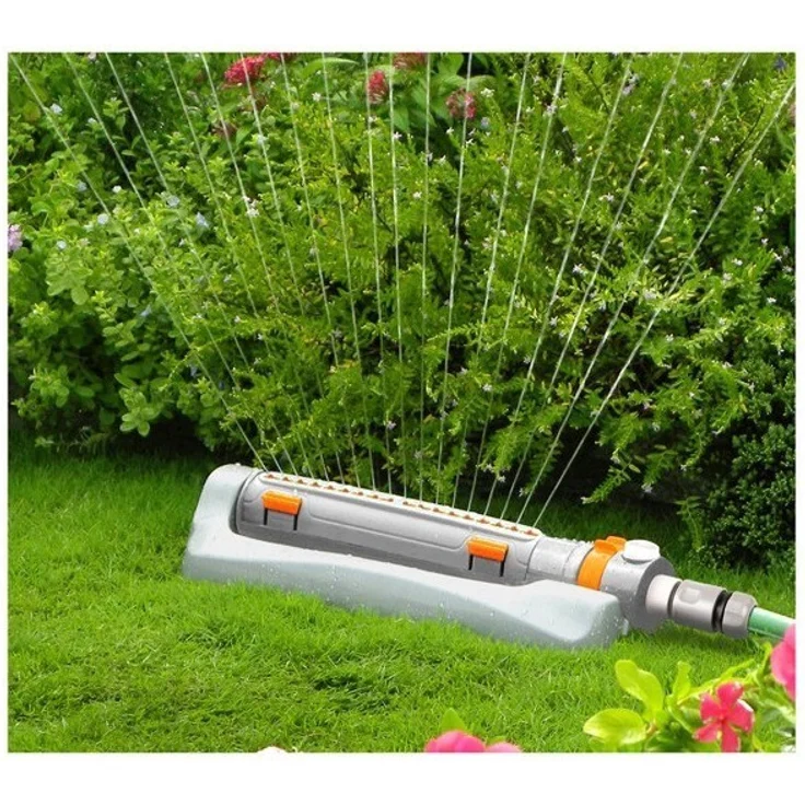 Bradas WL-Z22 Viereckregner 375 qm, Rasensprenger, Regner, Sprinkler, Bewässerung, Kreisregner, Grau, 1055 cm – Bild 2
