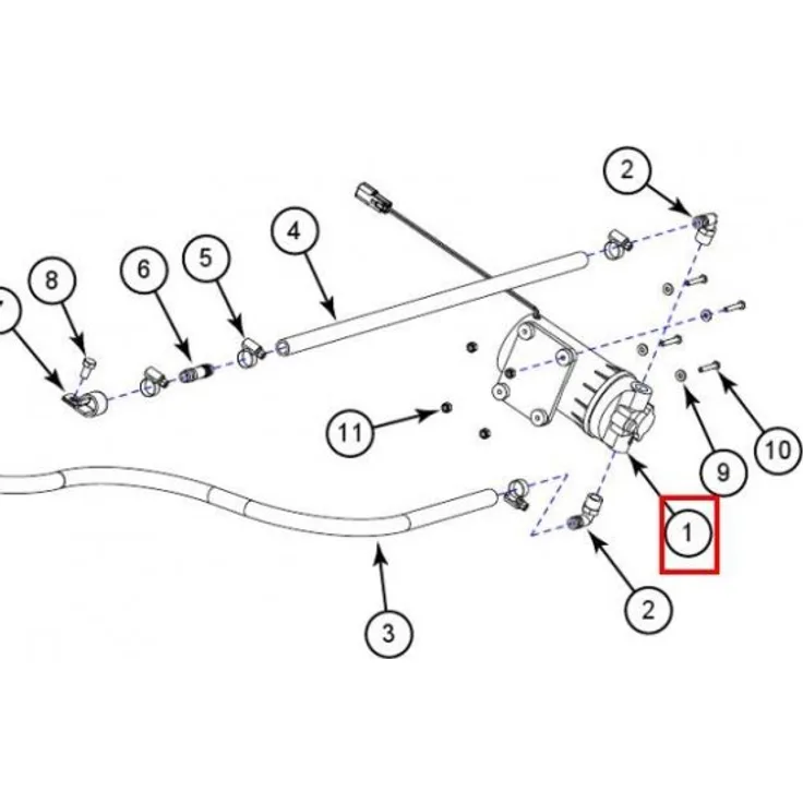 Nilfisk Original 56116767 Pump-36VDC Pumpe