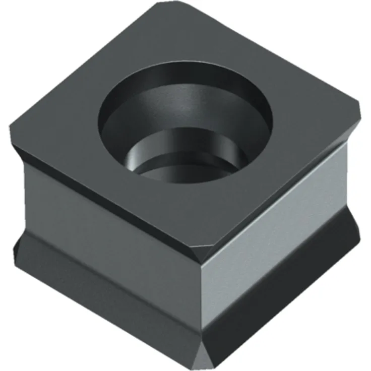 Fein Wendeschneidplatte KX (10 Stück, Fase für NE-Metalle und weiche Materialien Aluminium, Kupfer, Kunststoffe, für die Kantenfräse AKFH 17-8, KFH 17-15 R) 64302003010