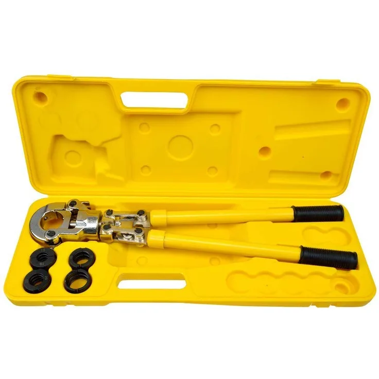 Geko g00900 Mechanische PEX Rohr Crimpzange, mehrfarbig
