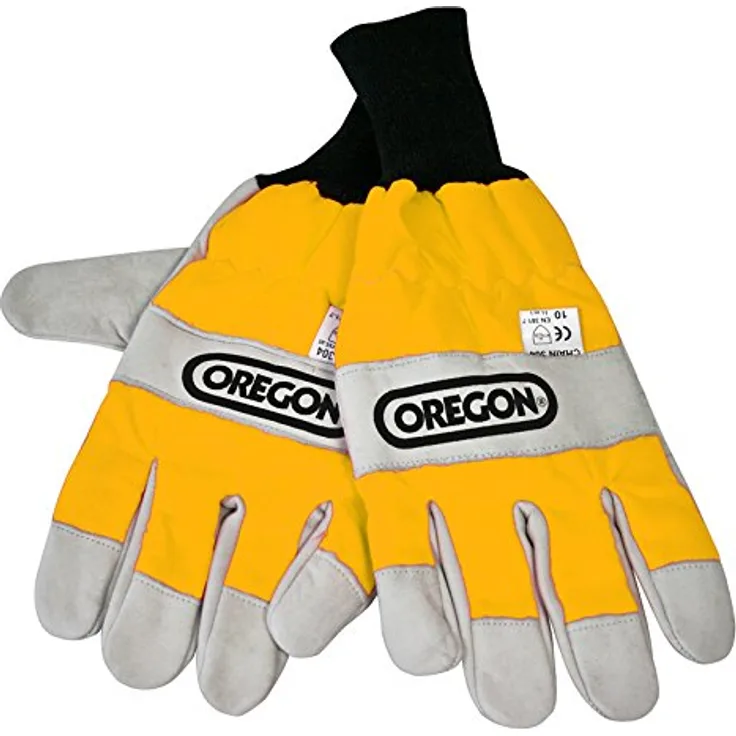 Schnittschutzhandschuh Forsthandschuh beidseits OREGON Gr. M