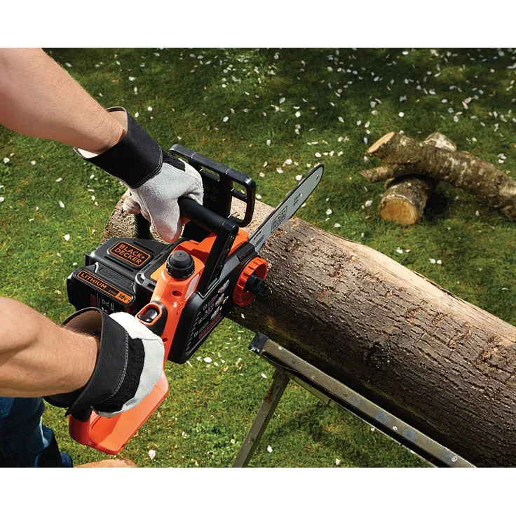 Black & Decker GKC 1825 L20 Akku-Kettensäge, 25 cm Schwertlänge – Bild 5