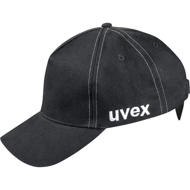 Uvex u-Cap Sport Anstoßkappe - Kopfschutz-Kappe mit langem Schirm und Hartschale - Gr 60 bis 63 cm