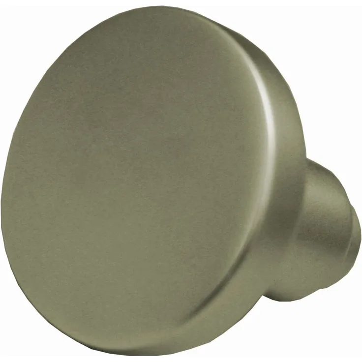 Alpertec 40111960K1 Aluminium Knopf - Lochteil F1 silber eloxiert Ø 50 MM Drückergarnitur Türdrücker Türbeschläge Neu