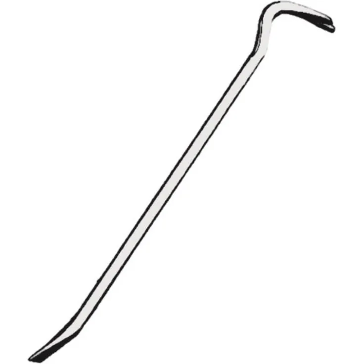 80cm Zimmermanns-Nageleisen blau lackiert rund