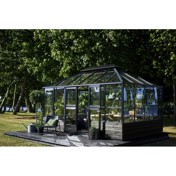 Gewächshaus Grand Oase, B x L x H: 439 x 296 x 279 cm, Aluminium