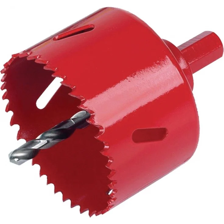 Wolfcraft 5467000 Lochsäge, rot - Preisvergleich – Bild 1