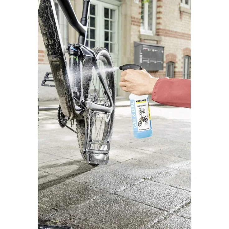Kärcher Mobile Outdoor Cleaner OC 3 Bike Box 1.680-017.0 Wassertankvolumen: 4 l, Lithium-Ionen-Akku, abnehmbarer Wassertank, schonender Niederdruck, Universalbürste, Fahrradreiniger, Mikrofasertuch – Bild 5